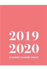 2019-2020 Academic Planner