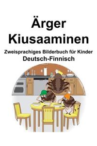 Deutsch-Finnisch Ärger/Kiusaaminen Zweisprachiges Bilderbuch für Kinder