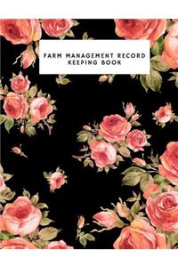 Farm management record keeping book