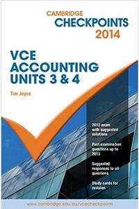 Cambridge Checkpoints VCE Accounting Units 3 and 4 2014 and Quiz Me More