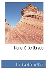 Honore de Balzac