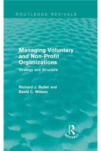 Managing Voluntary and Non-Profit Organizations