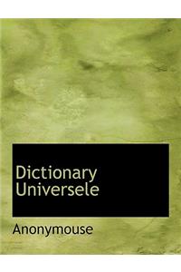Dictionary Universele