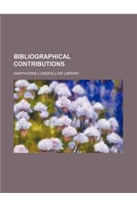Bibliographical Contributions