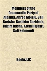 Members of the Democratic Party of Albania