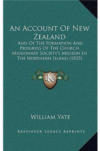 An Account of New Zealand