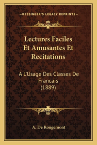 Lectures Faciles Et Amusantes Et Recitations