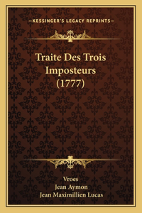 Traite Des Trois Imposteurs (1777)