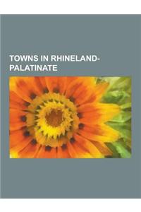 Towns in Rhineland-Palatinate