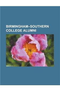 Birmingham-Southern College Alumni