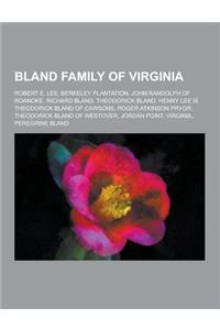 Bland Family of Virginia