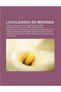 Localidades de Misiones