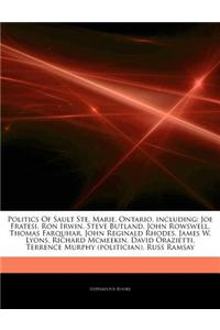 Articles on Politics of Sault Ste. Marie, Ontario, Including