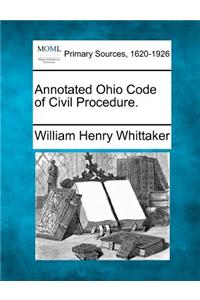 Annotated Ohio Code of Civil Procedure.