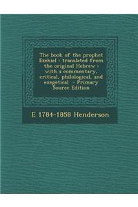 The Book of the Prophet Ezekiel