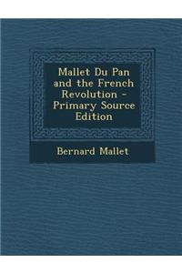 Mallet Du Pan and the French Revolution