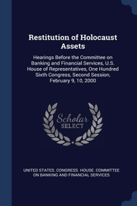 Restitution of Holocaust Assets