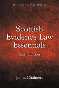 Scottish Evidence Law Essentials