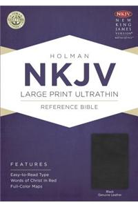 Large Print Ultrathin Reference Bible-NKJV
