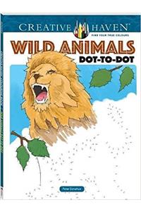 Creative Haven Wild Animals Dot-to-Dot