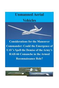 Considerations for the Maneuver Commander