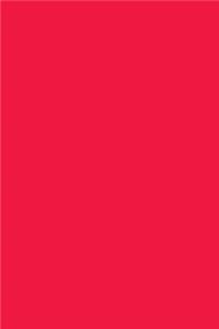Electric Crimson Notebook: 150 Dot Grid Pages
