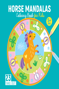 Happy Horse Coloring Book for Kids