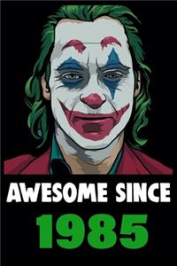 Joker Comic Notebook 1985 Joker Notebook University Graduation gift