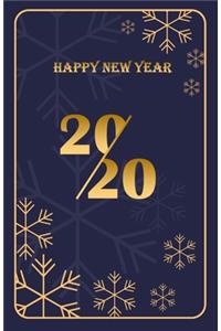 happy new year 2020 small journl notebook