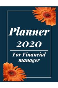 Planner 2020 for Financial manager