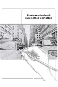 Comiczeichenbuch zum selbst Gestalten