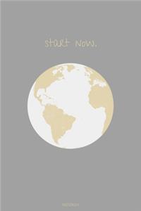 Start Now Notizbuch
