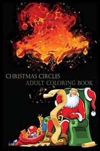 Christmas Circles Adult Coloring Book