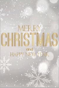 Merry Christmas And Happy New Year Notebook Gift