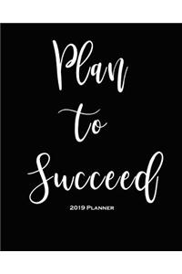 2019 Planner-Plan to Succeed