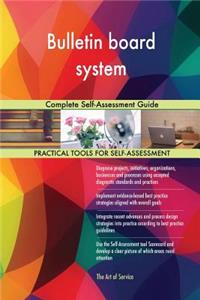 Bulletin board system: Complete Self-Assessment Guide