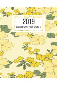 2019 Planner Weekly and Monthly