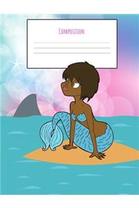 Mermaid Composition Notebook