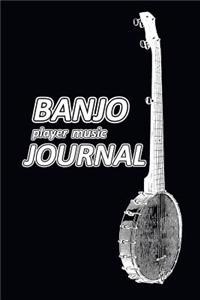 Banjo Player Music Journal