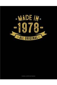Made in 1978 All Original