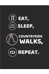Eat, Sleep, Countryside Walks, Repeat