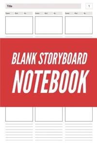 Blank Storyboard Notebook