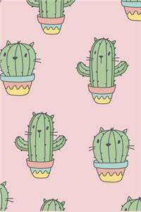 Cat Cactus Notebook