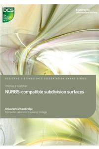 NURBS-compatible subdivision surfaces