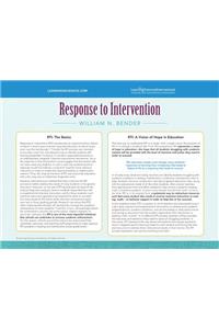 Response to Intervention Quick Reference Guide