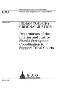 Indian country criminal justice