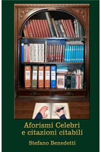 Aforismi celebri e citazioni citabili