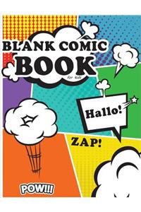 Blank Comic Book for kids