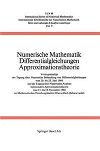 Numerische Mathematik Differentialgleichungen Approximationstheorie