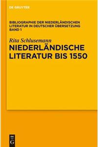 NiederlÃ¤ndische Literatur Bis 1550